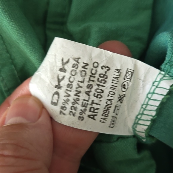 Teal Drawstring Pants - Picture 4 of 4